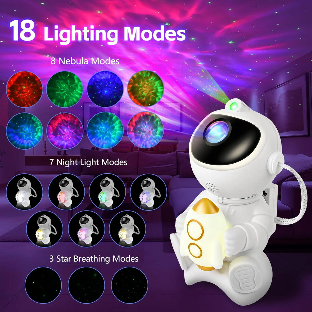 Nocturna Astronaut Galaxy Projector